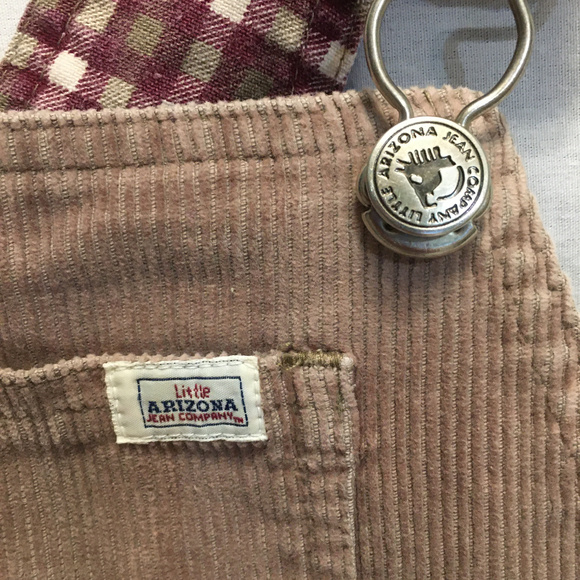 Little Arizona Jean Company Tan Overalls Size 4T - Picture 4 of 8